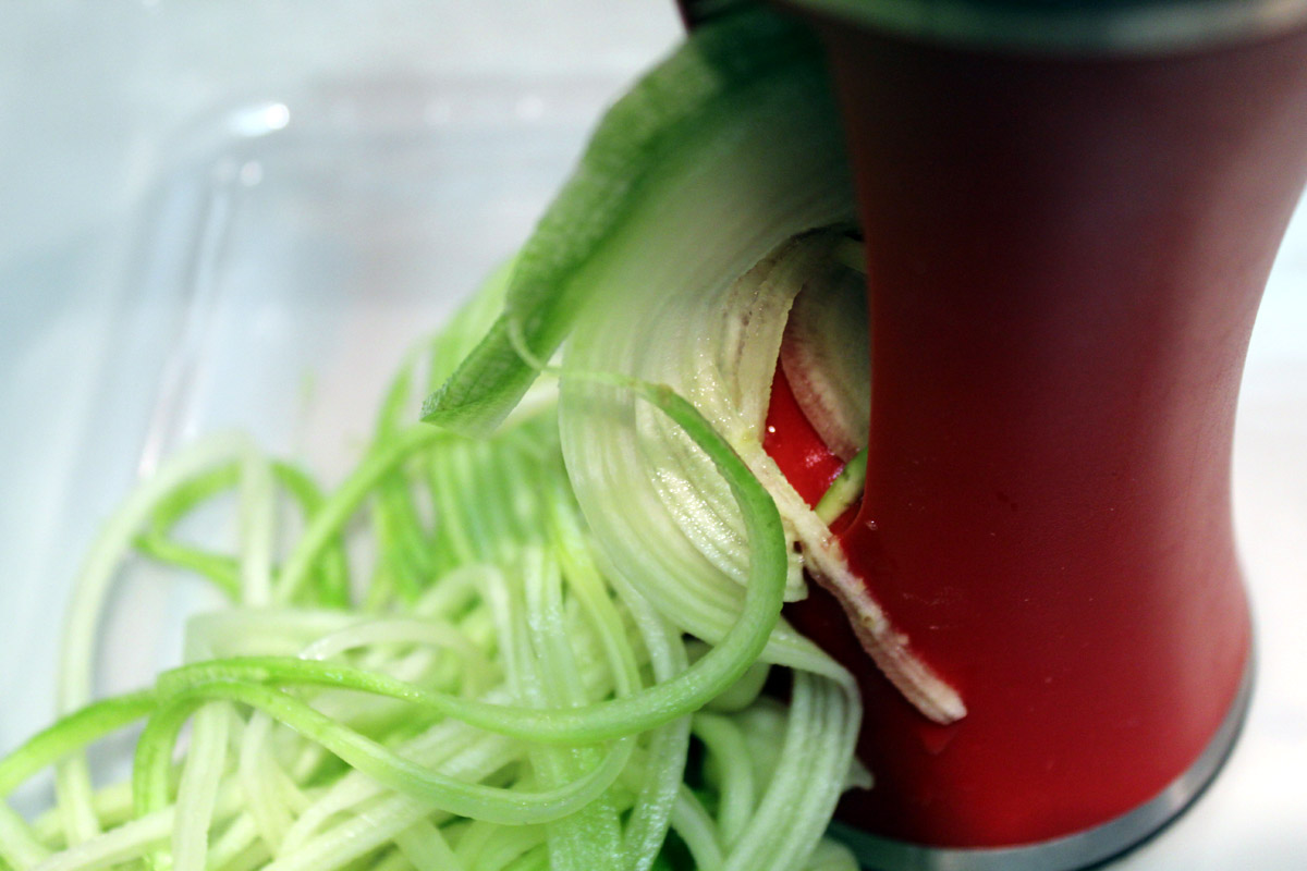 Μακαρόνια κολοκυθιού με γαρίδες - iCooktoHeal Υγιεινές συνταγές για υγιείς ανθρώπους