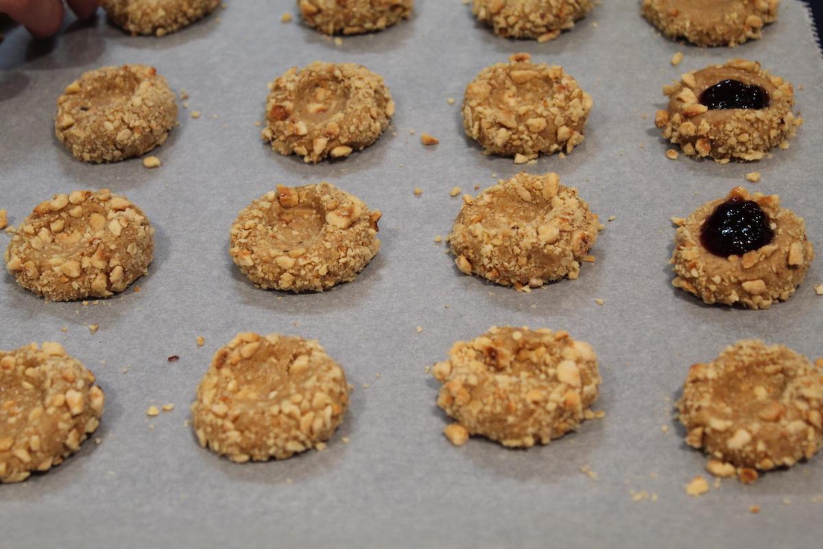 Μπισκότα φουντουκιού με μαρμελάδα - iCooktoHeal Υγιεινές συνταγές για υγιείς ανθρώπους