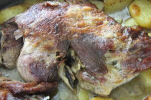 Πασχαλινό κατσικάκι στον φούρνο - iCooktoHeal Υγιεινές συνταγές για υγιείς ανθρώπους