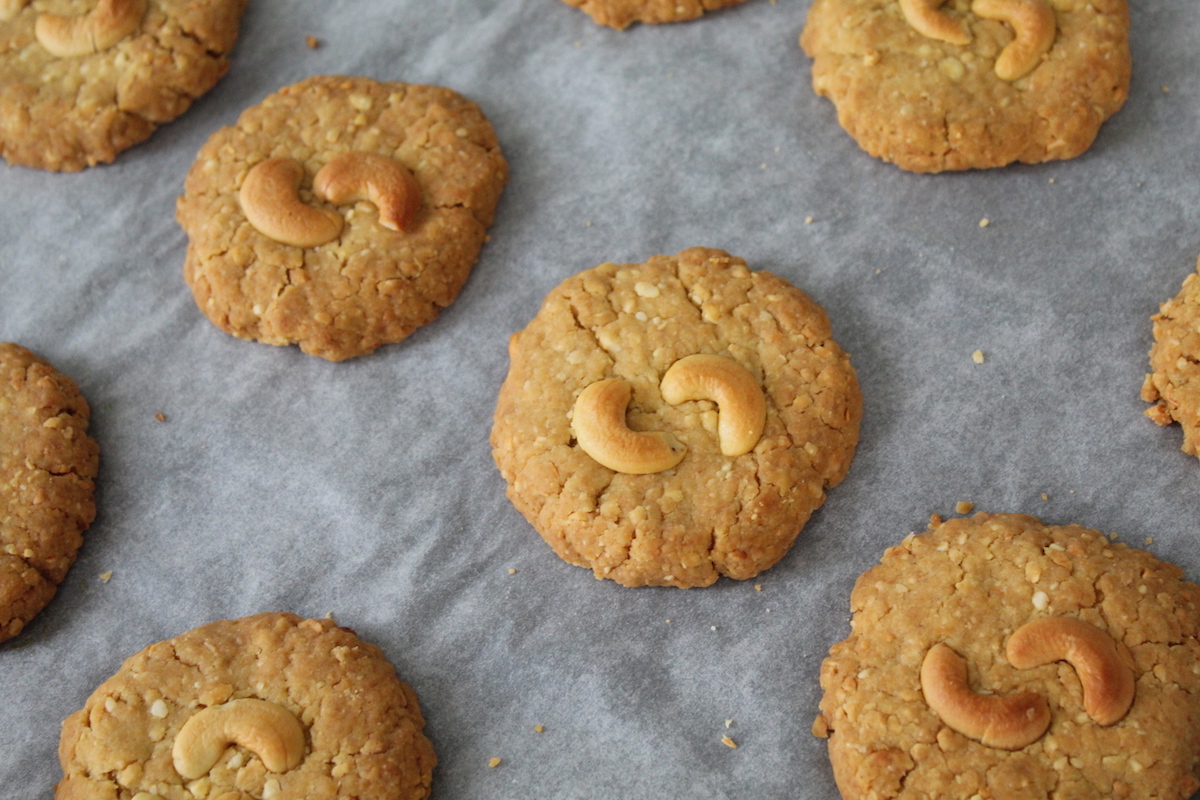 Cookies με κάσιους και στέβια - iCooktoHeal Υγιεινές συνταγές για υγιείς ανθρώπους