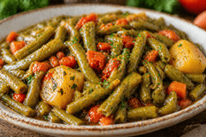 Φασολάκια γιαχνί με ποικιλία λαχανικών - iCooktoHeal Υγιεινές συνταγές για υγιείς ανθρώπους