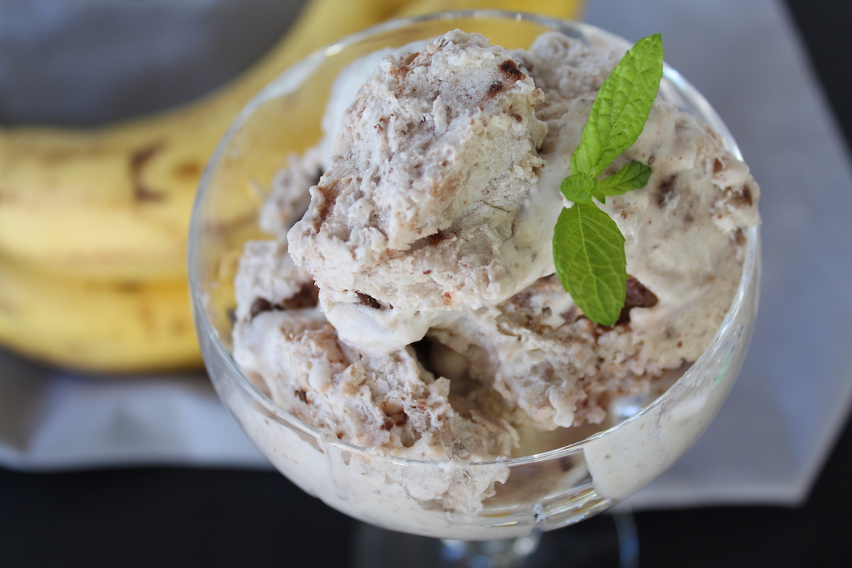 Παγωτό μπανάνα σοκολάτα - iCooktoHeal Υγιεινές συνταγές για υγιείς ανθρώπους
