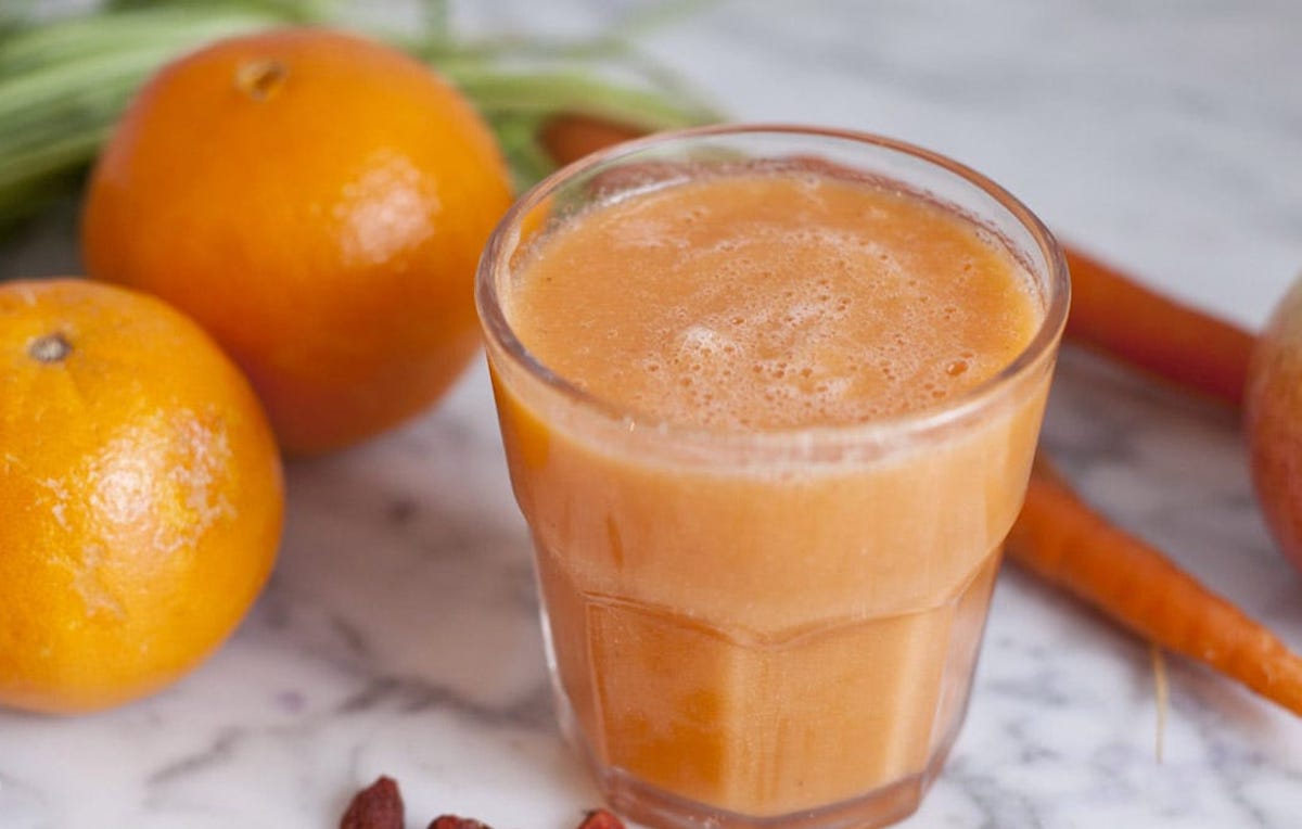 Smoothie με καρότο και κεφίρ - iCooktoHeal Υγιεινές συνταγές για υγιείς ανθρώπους