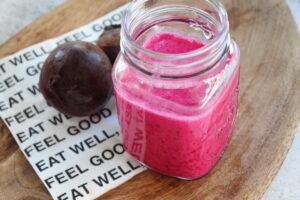 Smoothie με μούρα και παντζάρι - iCooktoHeal Υγιεινές συνταγές για υγιείς ανθρώπους