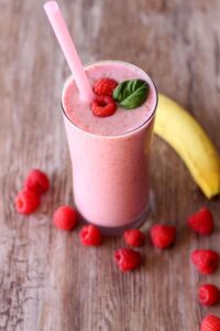 Smoothie με προβιοτικά και κόκκινα φρούτα