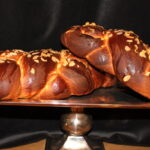 Greek Easter bread (tsoureki)