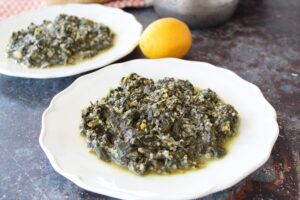 Σπανάκι με κινόα σαν σπανακόρυζο