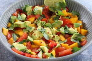 Σαλάτα με μάνγκο και αβοκάντο - iCooktoHeal Υγιεινές συνταγές για υγιείς ανθρώπους